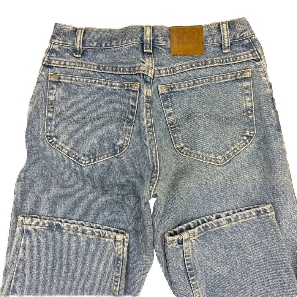 LEE Jeans Men's Size 30x32 (28x31)‎ Blue Stonewash 100% Cotton Denim Retro Vtg